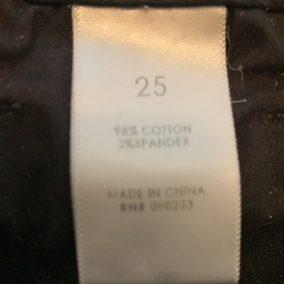 KENDALL & KYLIE SIZE 25 SUPER CUTE JET BLACK CARI OVERALLS - Picture 12 of 14